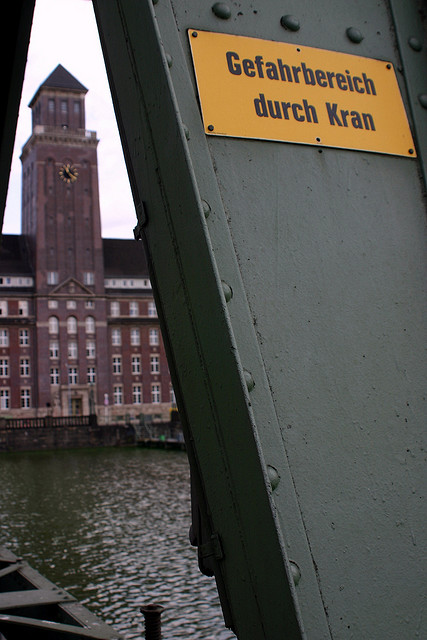 Gefahrbereich Westhafen (August 2006)