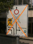 geänderte VerkehrsfÃ¼hrung - August 2008