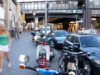 Mopeds an der FriedrichstraÃŸe