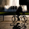 fahrradfahrer am strausberger platz (september 2008)