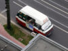 Italienischer Eislieferant vor der Mauergedenkstätte Bernauer StraÃŸe - August 2008