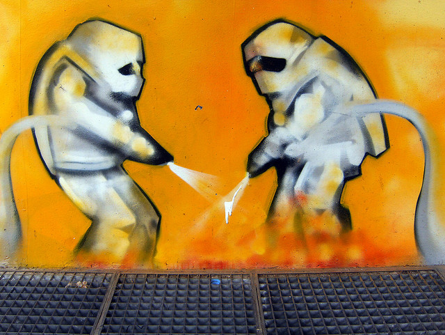 Kunst an der Feuerwache Kreuzberg (Juni 2008)