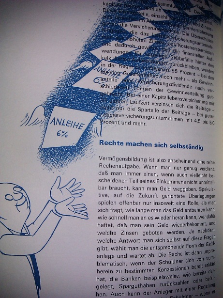 Ausschnitt aus: SEUSS, Wilhelm: Das Buch vom Geld, 1969
